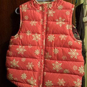 Girls Pink Puffer Jacket